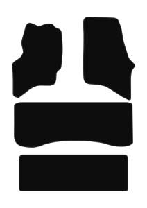 Dywaniki welurowe Nissan Serena I