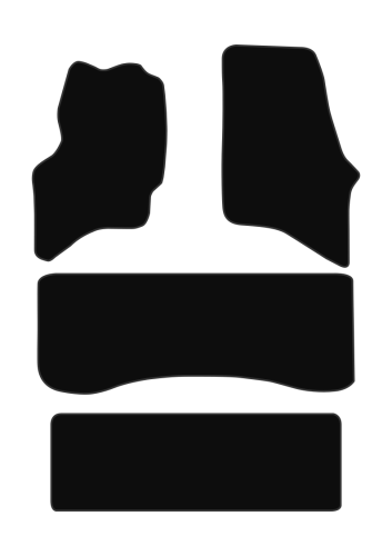 Dywaniki welurowe Nissan Serena I