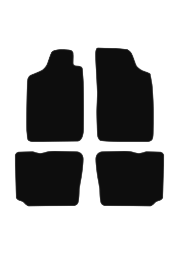Dywaniki welurowe Renault R-19