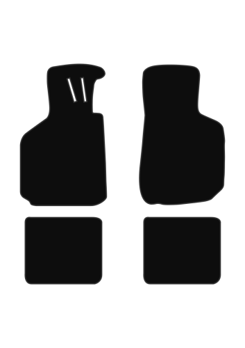 Dywaniki welurowe Volkswagen 1500/1600 typ 3