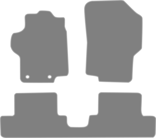 Dywaniki welurowe Peugeot 1007