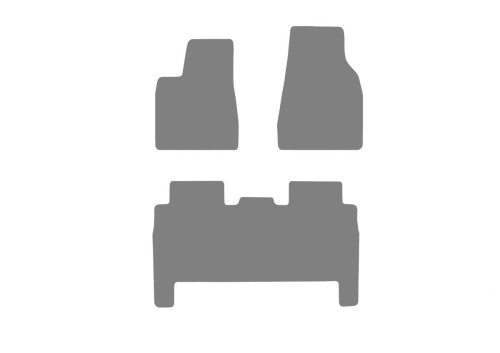 Dywaniki welurowe Tesla X 5 osobowy