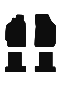 Dywaniki welurowe Honda CRX III Targa (1992-1997) 