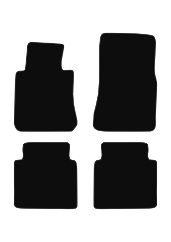 Dywaniki welurowe Mercedes W126