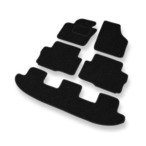 Dywaniki welurowe Volkswagen Sharan II 7-osób (2010-) 