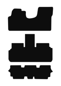 Dywaniki welurowe Citroën Evasion I 7-osób (1994-1996) 